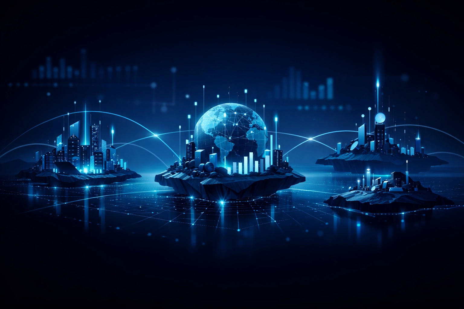 Island Webscapes: Micro-Geographies of the Internet as Hidden Signals for Cross-Border Investment and ML Data Curation