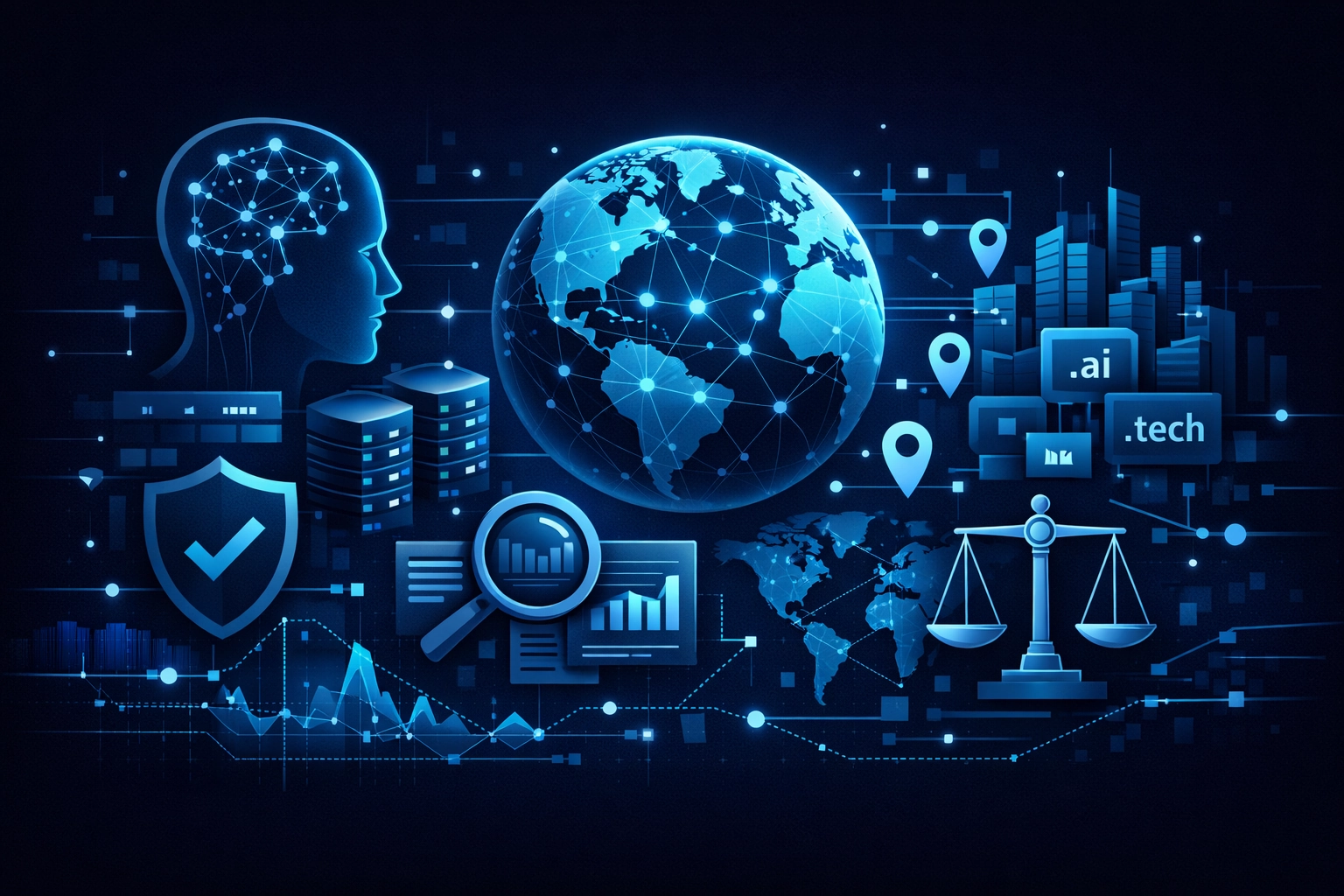 Provenance-Driven Web Data for Responsible AI: RDAP, Niche TLD Signals, and Cross-Border Due Diligence